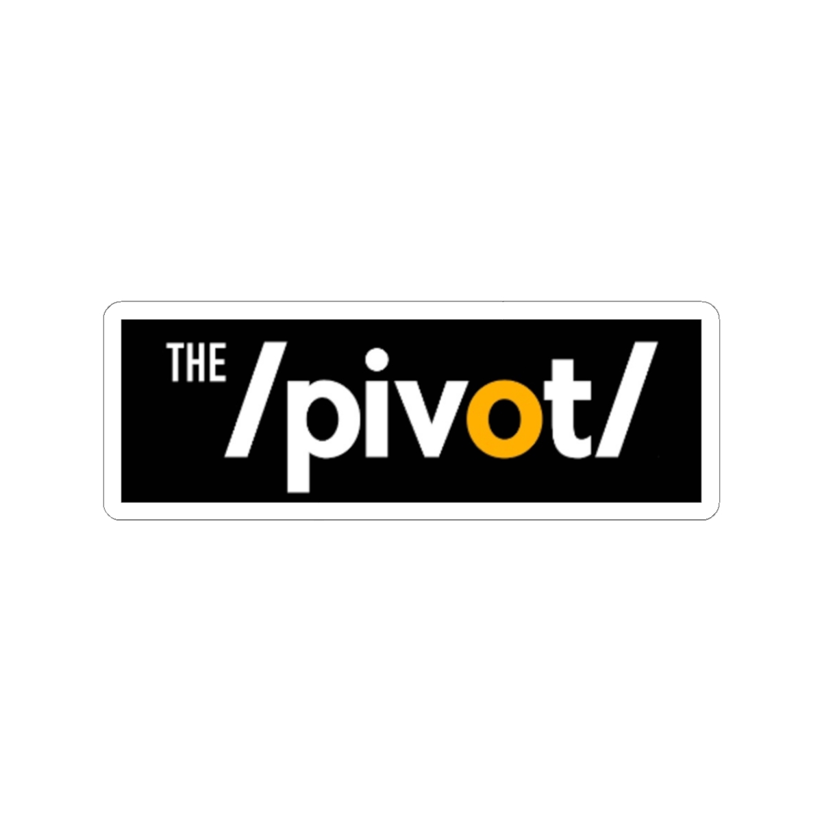 The Pivot Sticker - alternate angle 1, merchandise