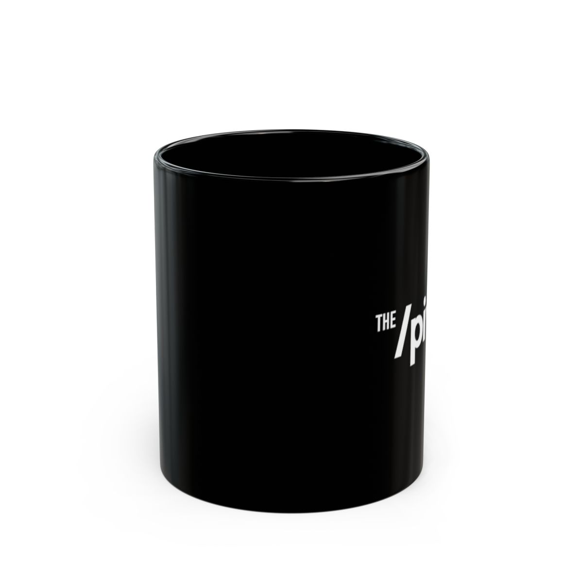The Pivot Black Mug - alternate angle 2, merchandise